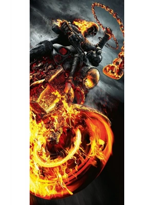 Kartal Kapı Direk Kaplama Folyosu BASKILI STİCKER Sağ-Sol 2 Adet 22*50 CM