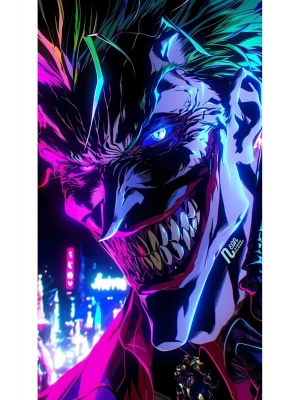 Joker Kapı Direk Kaplama Folyosu BASKILI STİCKER Sağ-Sol 2 Adet 22*50 CM