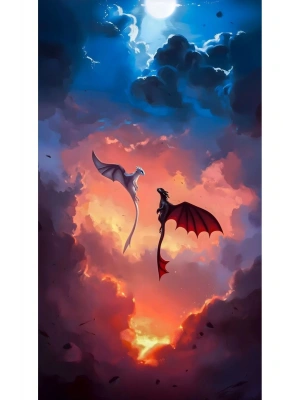 Işığın Öfkesi ve Gecenin Öfkesi Kapı Direk Kaplama Folyosu BASKILI STİCKER Sağ-Sol 2 Adet 22*50 CM