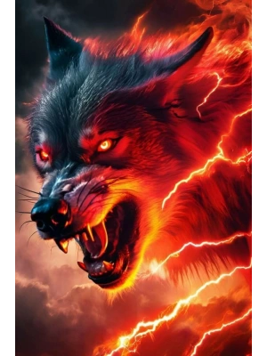 Kurt Kapı Direk Kaplama Folyosu BASKILI STİCKER Sağ-Sol 2 Adet 22*50 CM