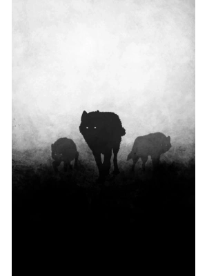 Şato Kapı Direk Kaplama Folyosu BASKILI STİCKER Sağ-Sol 2 Adet 22*50 CM