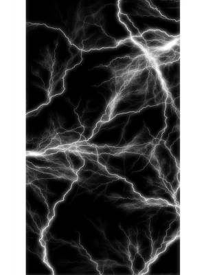 Şimşek Kapı Direk Kaplama Folyosu BASKILI STİCKER Sağ-Sol 2 Adet 22*50 CM