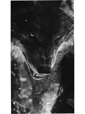 Kurt Kapı Direk Kaplama Folyosu BASKILI STİCKER Sağ-Sol 2 Adet 22*50 CM