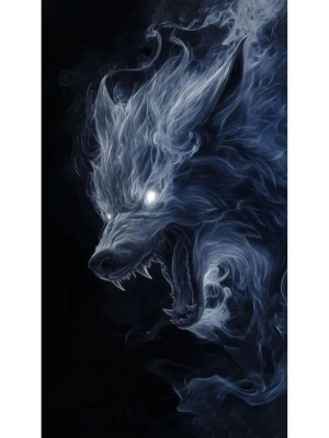 Kurt Kapı Direk Kaplama Folyosu BASKILI STİCKER Sağ-Sol 2 Adet 22*50 CM