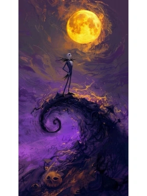 Miles Morales Kapı Direk Kaplama Folyosu BASKILI STİCKER Sağ-Sol 2 Adet 22*50 CM