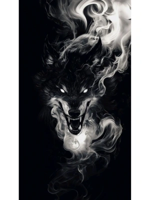 Kurt Kapı Direk Kaplama Folyosu BASKILI STİCKER Sağ-Sol 2 Adet 22*50 CM