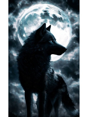 Kurt Kapı Direk Kaplama Folyosu BASKILI STİCKER Sağ-Sol 2 Adet 22*50 CM