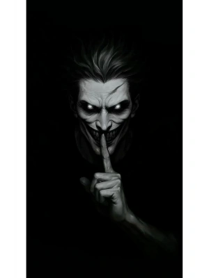 Joker Kapı Direk Kaplama Folyosu BASKILI STİCKER Sağ-Sol 2 Adet 22*50 CM