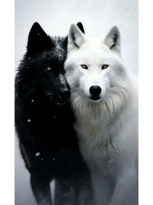 Kurt Kapı Direk Kaplama Folyosu BASKILI STİCKER Sağ-Sol 2 Adet 22*50 CM