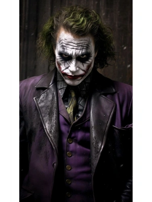 Joker Kapı Direk Kaplama Folyosu BASKILI STİCKER Sağ-Sol 2 Adet 22*50 CM