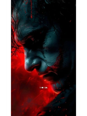 Joker Kapı Direk Kaplama Folyosu BASKILI STİCKER Sağ-Sol 2 Adet 22*50 CM