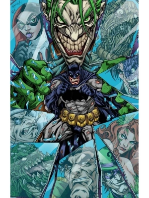 Joker Kapı Direk Kaplama Folyosu BASKILI STİCKER Sağ-Sol 2 Adet 22*50 CM