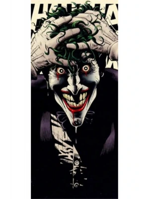 Joker Kapı Direk Kaplama Folyosu BASKILI STİCKER Sağ-Sol 2 Adet 22*50 CM