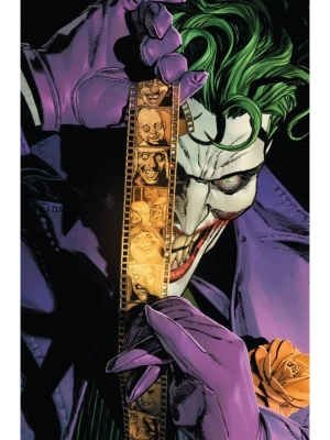 Joker Kapı Direk Kaplama Folyosu BASKILI STİCKER Sağ-Sol 2 Adet 22*50 CM