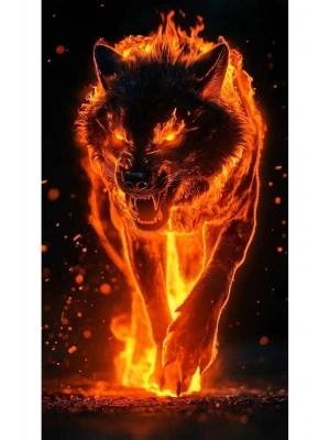 Kurt Kapı Direk Kaplama Folyosu BASKILI STİCKER Sağ-Sol 2 Adet 22*50 CM