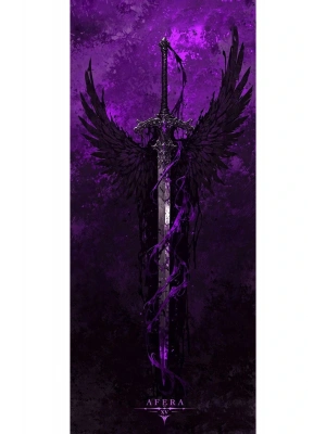 Kılıç Kapı Direk Kaplama Folyosu BASKILI STİCKER Sağ-Sol 2 Adet 22*50 CM