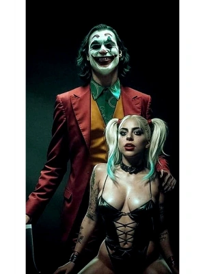 Joker Kapı Direk Kaplama Folyosu BASKILI STİCKER Sağ-Sol 2 Adet 22*50 CM