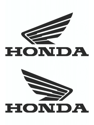 Honda Motorsiklet Logo Sticker 10cmx5cm