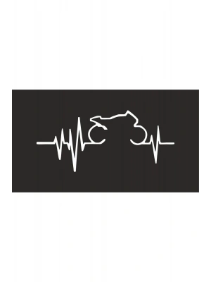 Motor, Motorsiklet 18x8 cm Sticker Araba, Motorsiklet, Laptop, Cam Sticker