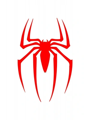 Örümcek Sticker Motorsiklet Kask Laptop Ve Oto Sticker 14x9 Cm