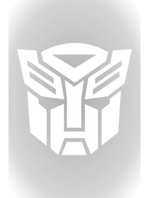 Transformers Sticker Oto Sticker Araba Cam Sticker 10 X 11 cm Beyaz