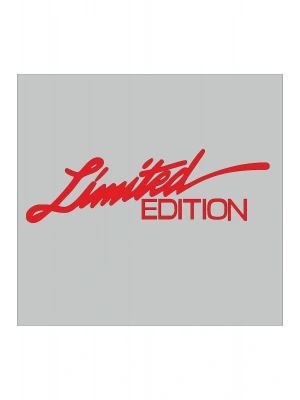 Limited Edition Sticker Araba Motorsiklet Oto Pc Sticker 20cm*4,5cm Kırmızı