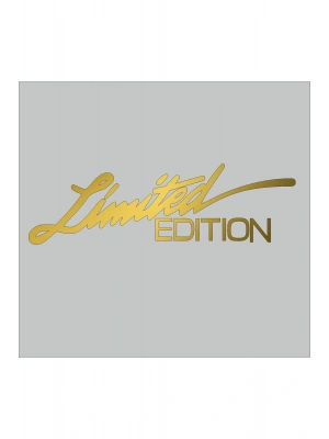 Limited Edition Sticker Araba Motorsiklet Oto Pc Sticker 20cm*4,5cm Metalik Gold