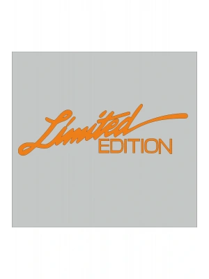 Limited Edition Sticker Araba Motorsiklet Oto Pc Sticker 20cm*4,5cm Turuncu