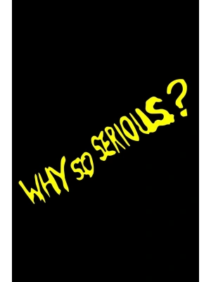 Why so serious Araba, Motorsiklet, Kask, Laptop,cam Sticker 20x6 Cm