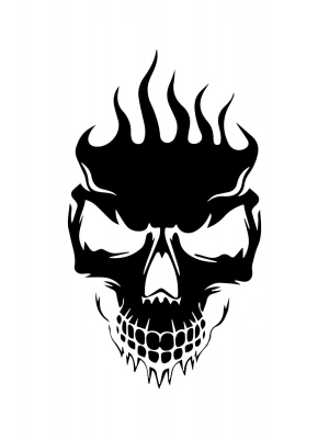 Kuru Kafa Araba, Motorsiklet, Kask, Laptop, Cam Sticker 15x9 Cm