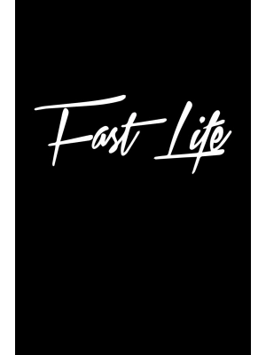 Fats Life Araba Motorsiklet Kask Laptop Sticker 18x7 Cm