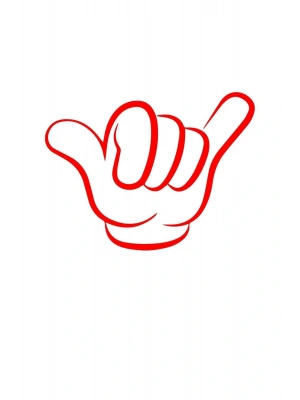 Miki Fare El Araba Motorsiklet Kask Laptop Cam Ve Oto Sticker 15x11 Cm