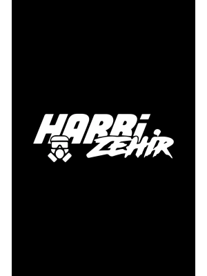 Harbi Zehir Araba, Motorsiklet, Kask, Laptop,cam Sticker 16x6 Cm