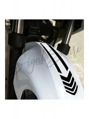 Motor Ön Teker Şerit 35x6,5 Cm Kask Depo Kapağı Araba Araç Otomobil Motorsiklet Sticker