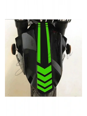 Motor Ön Teker Şerit 35x6,5 Cm Kask Depo Kapağı Araba Araç Otomobil Motorsiklet Sticker