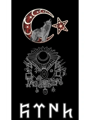 Araba Kapı Direk Kaplama Folyosu oslamanlı tuğrası