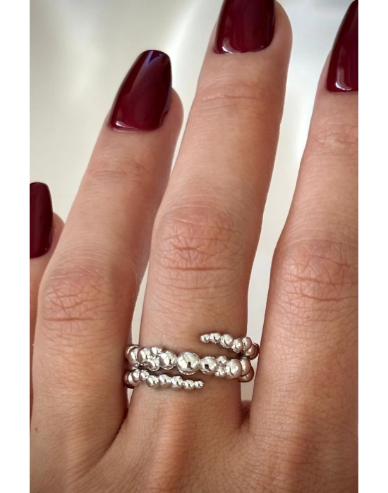 Yeni Sezon Leo Curl Tasarım Ayarlanabilir Kadın Yüzük