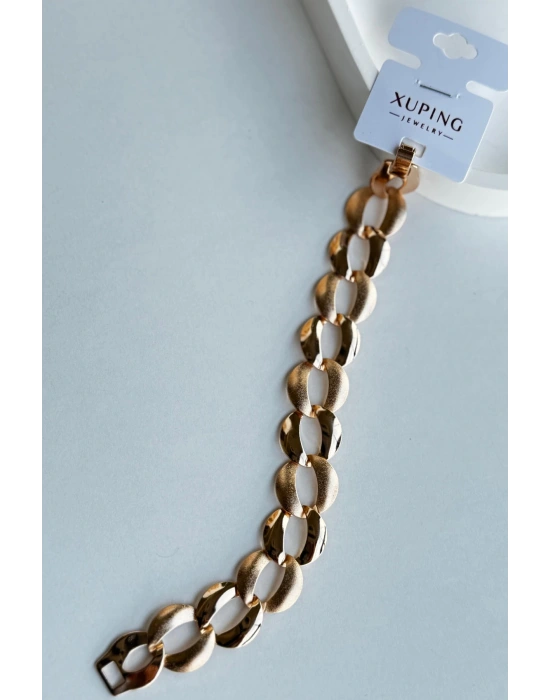 Özel Seri Samanyolu Tasarım Rose Renk Xuping Kadın Çelik Bileklik