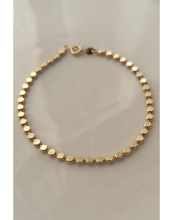 Arpa Kesim Rose Renk 19 Cm Xuping Kadın Çelik Bileklik