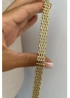 Premıum Seri Italian Mesh 14K Xuping Kadın Çelik Bileklik