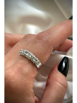 Yeni Seri XoXo Co Model Ayarlanabilir Kadın Çelik Yüzük