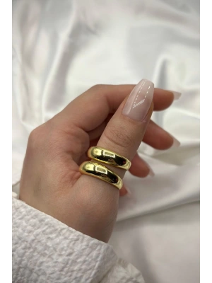 Premium Seri Özel Cilalı Ikili Görünüm Ayarlanabilir Kadın Yüzük