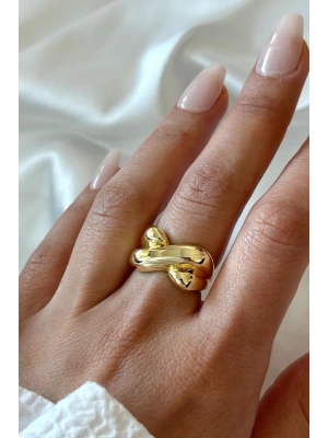 Premium Seri X Tasarım Cilalı Ayarlanabilir Kadın Yüzük