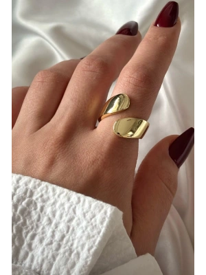 Premium Seri Dream Model Sarmal Tasarım Üstten Ayarlanabilir Kadın Yüzük