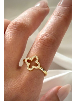 Ünlü Marka Zirkon Taşlı Kadın Yüzük