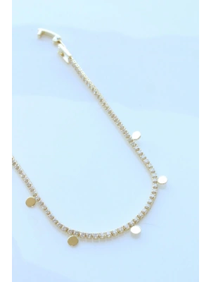 V.İ.P Seri Full Taşlı Su Yolu Çoklu Pul Model Renk Atmaz Kararmaz Garantili Kadın Çelik Bileklik