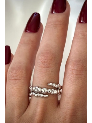 Yeni Sezon Leo Curl Tasarım Ayarlanabilir Kadın Yüzük