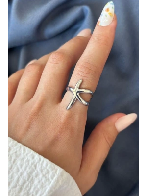 Yeni Sezon Starfish Tasarım Ayarlanabilir Kadın Yüzük