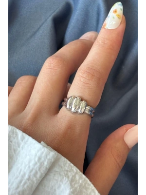 Yeni Sezon Luxe Bubble Tasarım Ayarlanabilir Kadın Yüzük