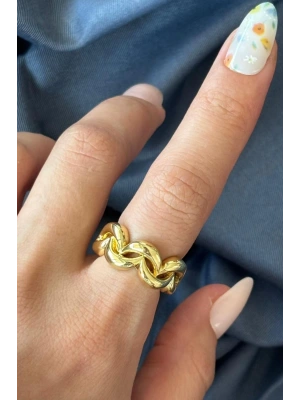 Yeni Sezon Infinity Knot Tasarım Ayarlanabilir Kadın Yüzük